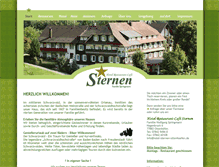 Tablet Screenshot of hotelsternen.de